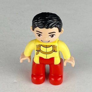 Unmarked Mega Bloks Man Boy Figure Toy Movable Arms Legs 320H2